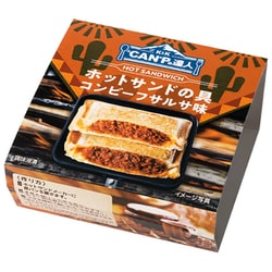 【ラスト販売】K&K “ＣＡＮ”Ｐの達人 ホットサンドの具コンビーフサルサ味 80g  × 24