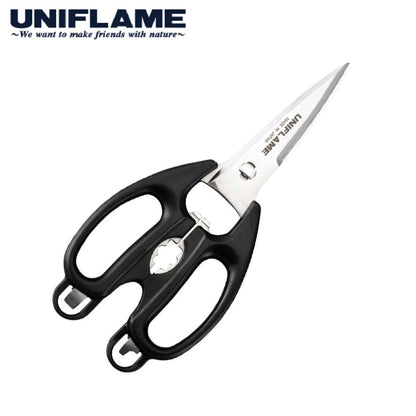 【メーカー取り寄せ品】UNIFLAME ギザ刃 キッチンシザーズ　×1