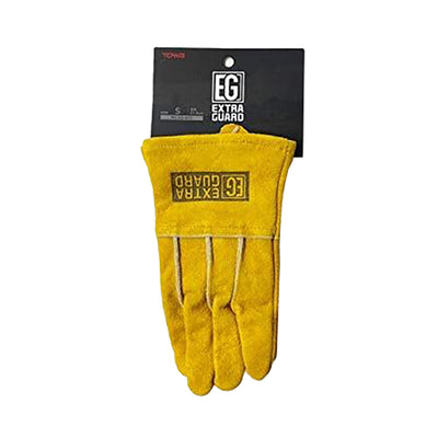 【メーカー取り寄せ品】東和コーポレーション EXTRA GUARD 012 TAKIBI グローブ5本指 Sサイズ（イエロー）　×5