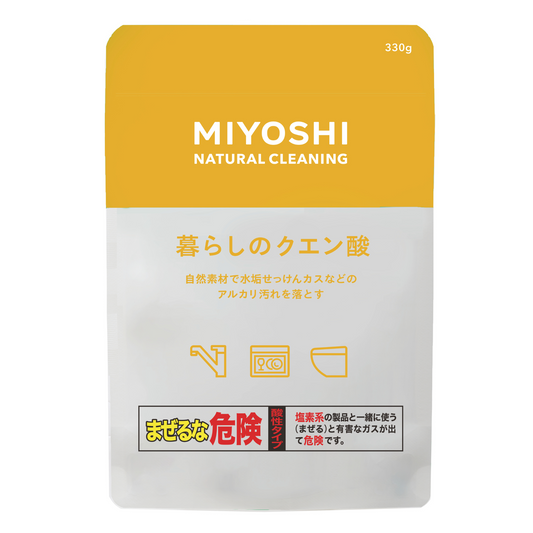 ミヨシ石鹸 暮らしのクエン酸 330g x1