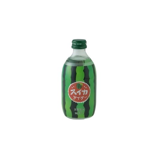 友桝飲料 スイカサイダー 瓶 300ml x24