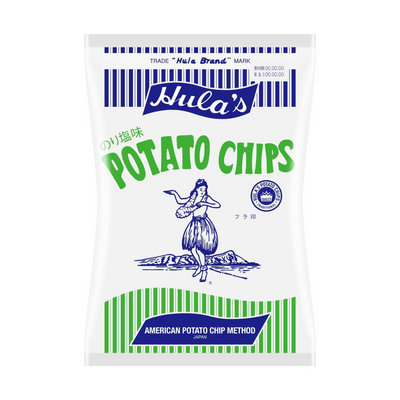 【終売】フラ印 アメリカンポテトチップス のりしお味 160g x12