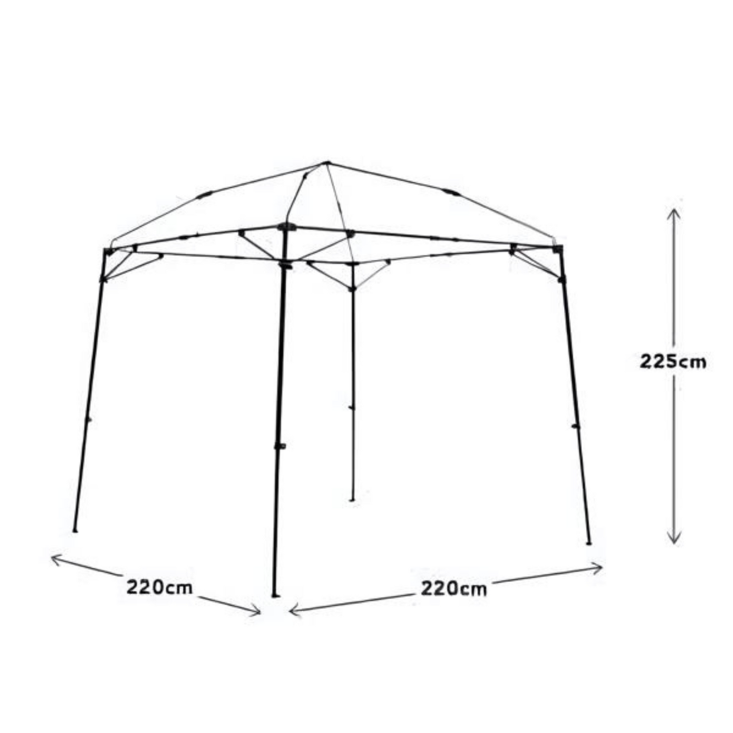 CAMP CUSTOM カンタンタープ220FM　×4