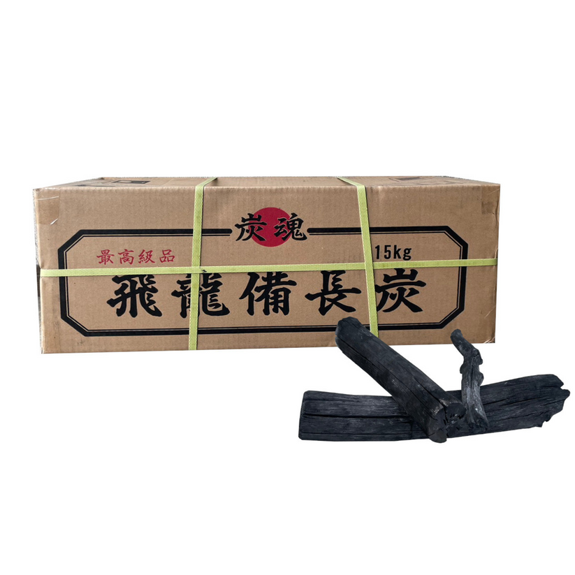 飛龍 備長炭L 15kg ×3箱