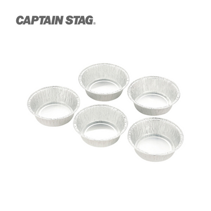 CAPTAIN STAG マルチクッキングプレート 12.5cm 5枚組  × 10