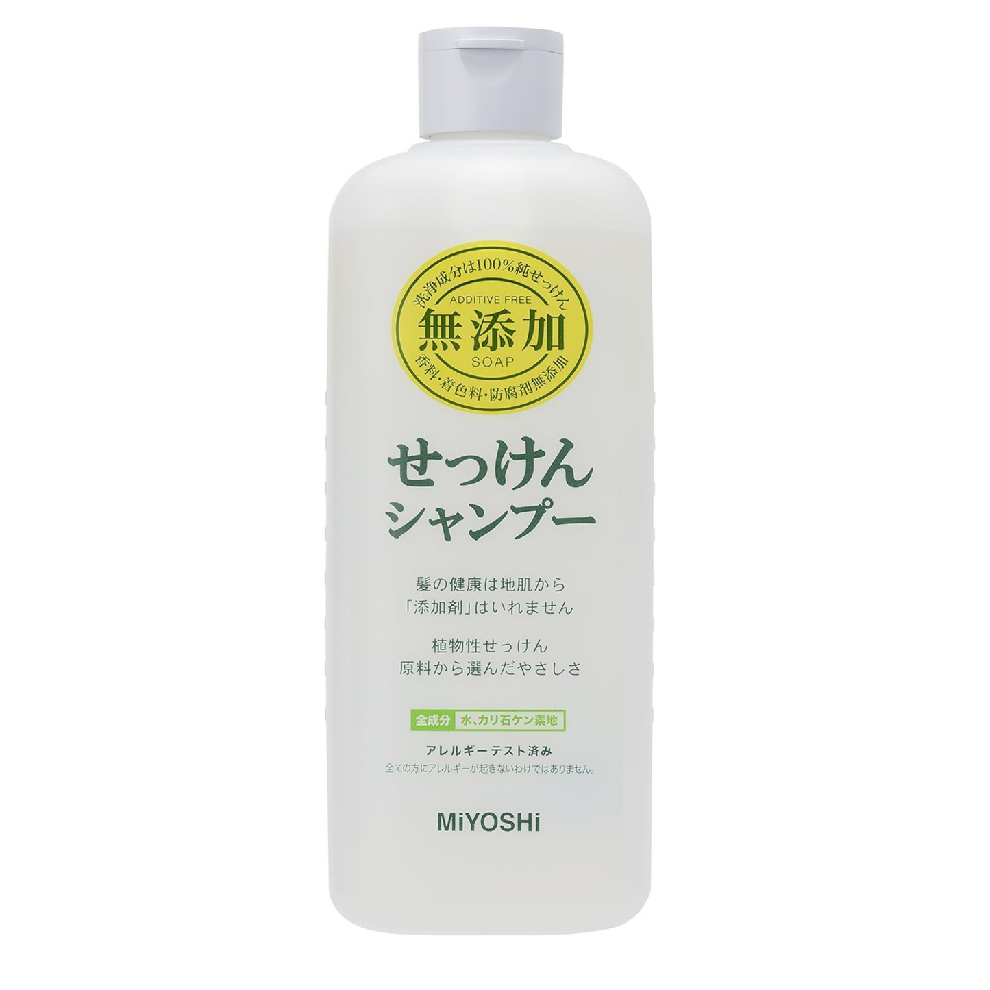 ミヨシ石鹸 ミヨシ無添加せっけんシャンプー 350ml x1
