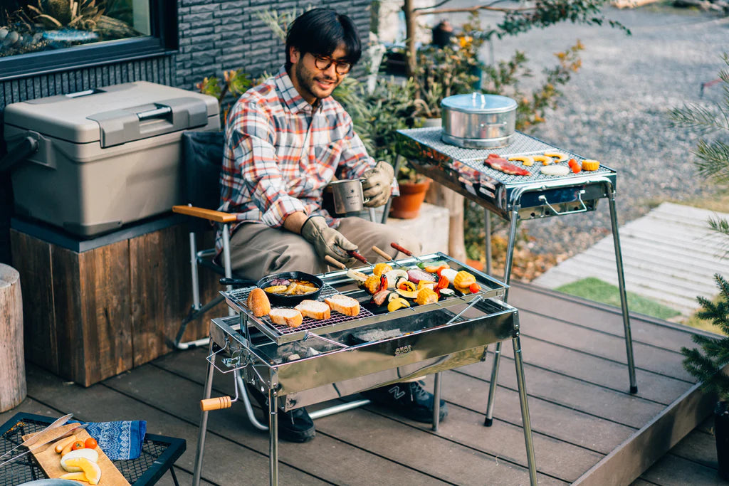 イヴォルブバーベキューコンロｰ65HL  × 2