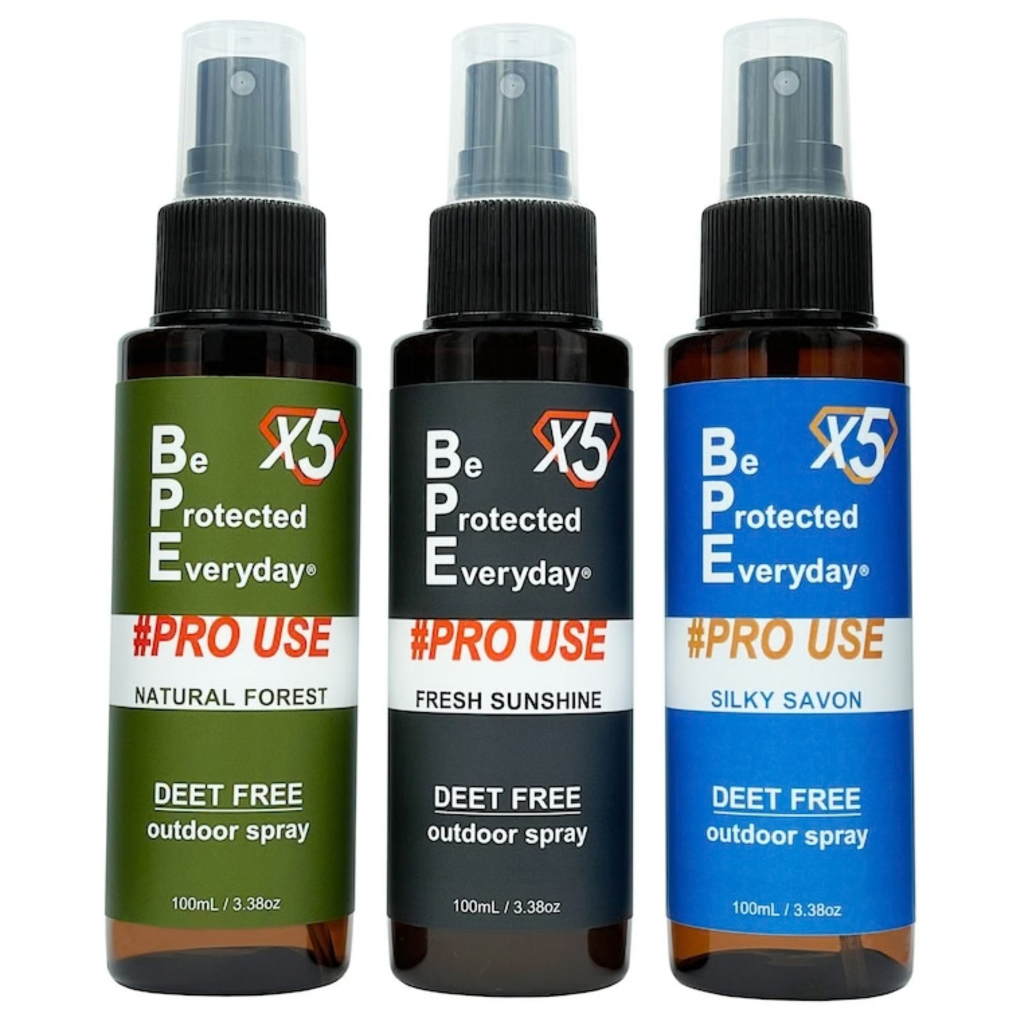 【ブユ(ブヨ)対策に！】BPEファブリックスプレー プロユースX5 100ml × 12