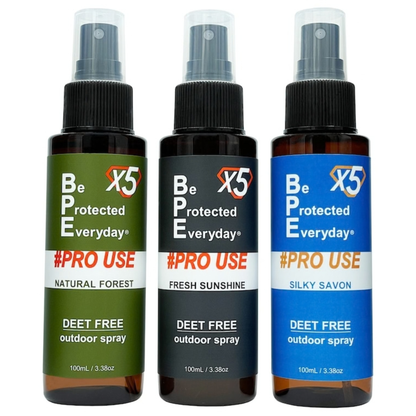 【ブユ(ブヨ)対策に！】BPEファブリックスプレー プロユースX5 100ml × 12