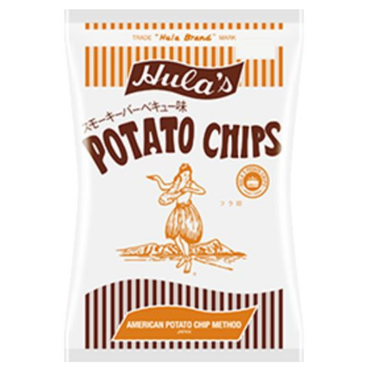 ソシオ工房 フラ印 アメリカンポテトチップス バーべキュー 143g  × 12