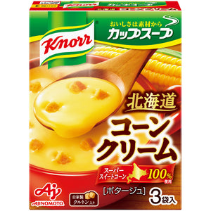 味の素 クノール カップスープ コーンクリーム 3袋  × 10