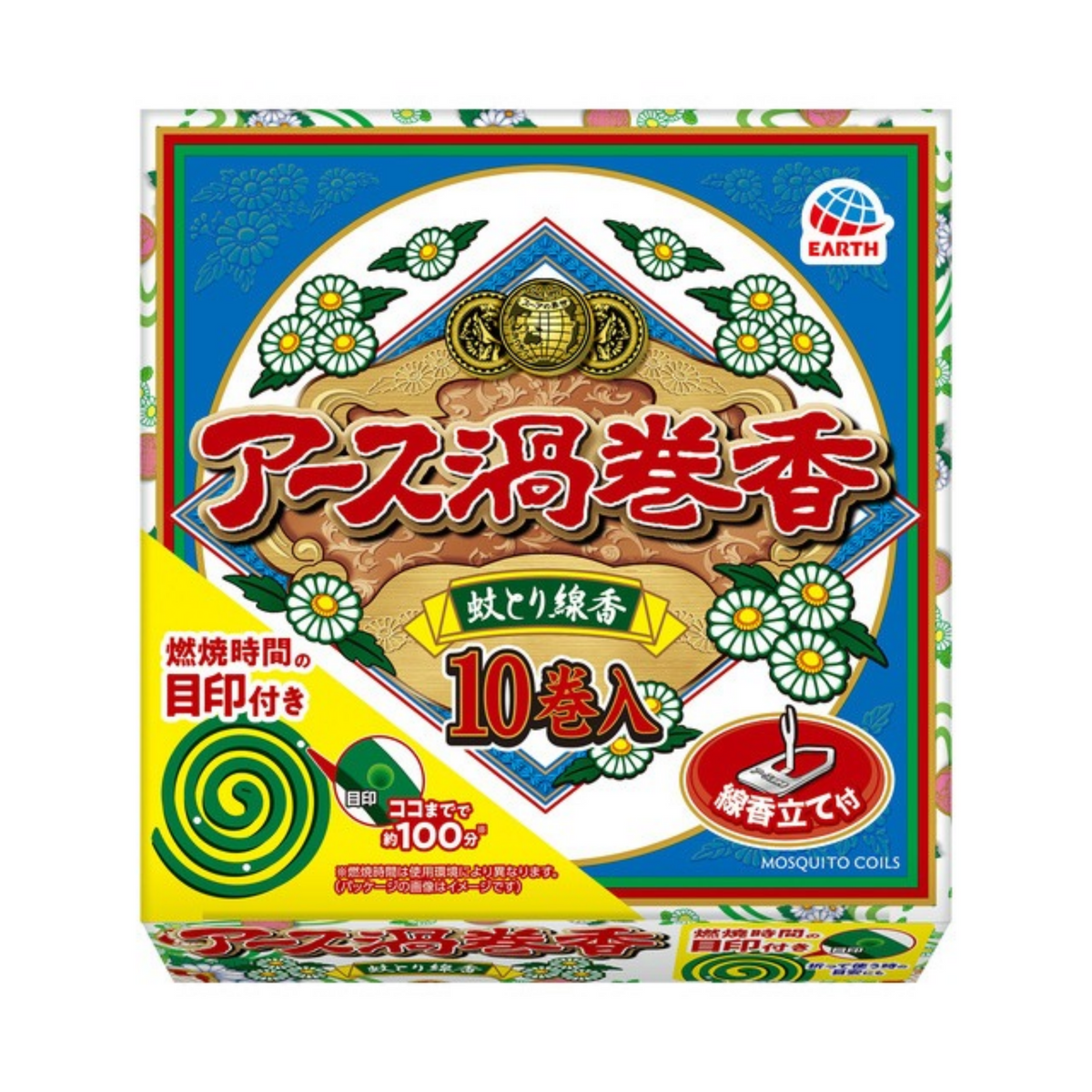 アース製薬 アース渦巻香 10巻箱入  × 1