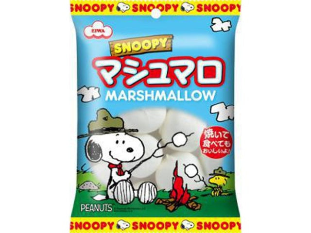 【メーカー取り寄せ品】エイワ スヌーピービッグマシュマロ ６５ｇ×24