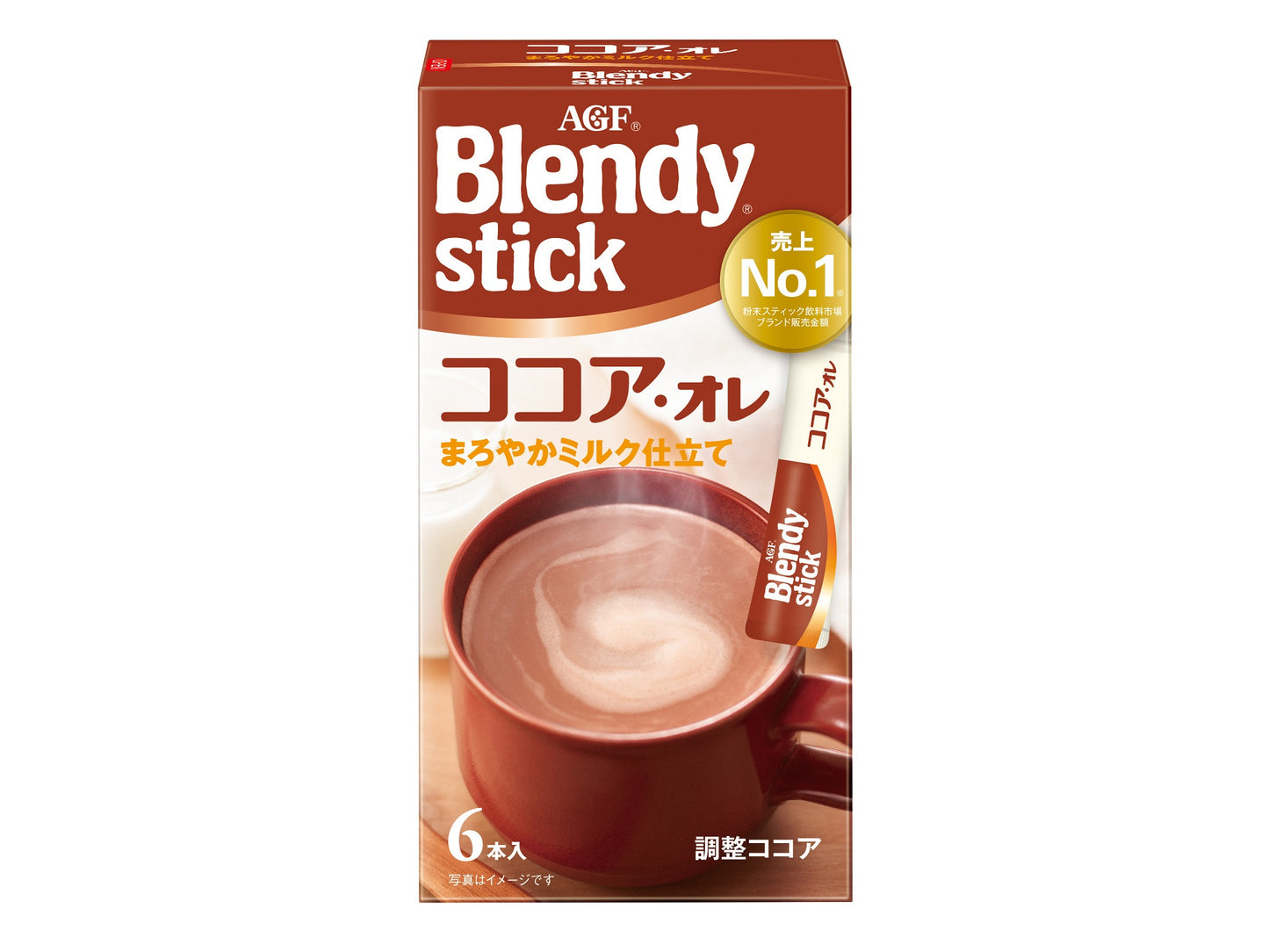 AGF ブレンディ スティック ココアオレ 6本  × 6