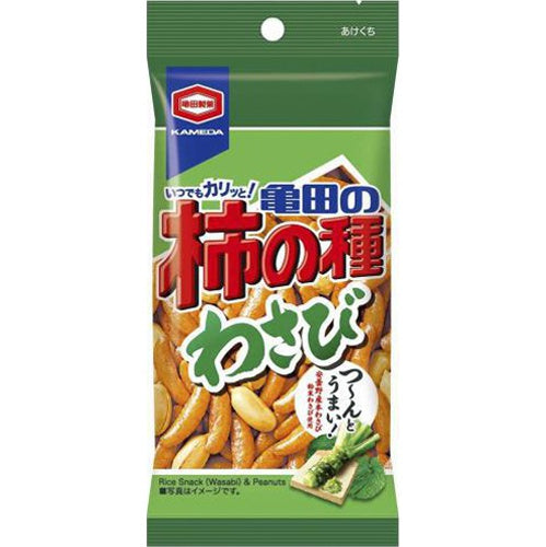 亀田製菓 柿の種 わさび５７ｇ ×12