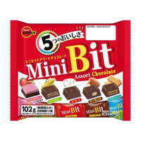 【メーカー取り寄せ品】ブルボン ミニビットアソート 102g  × 12