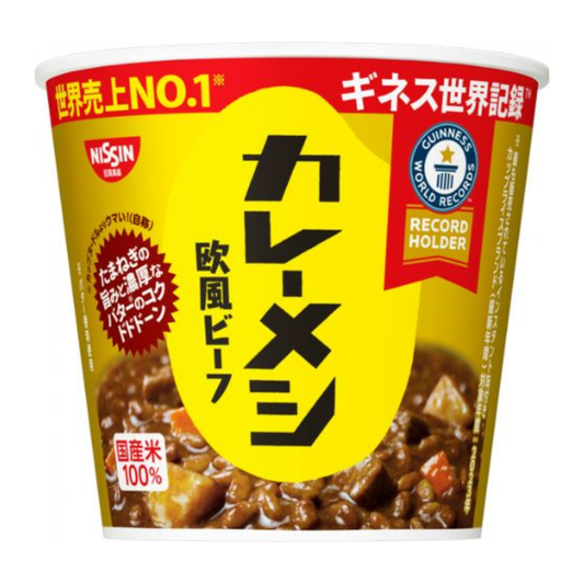 日清食品 カレーメシ 欧風ビーフ 89g  × 6