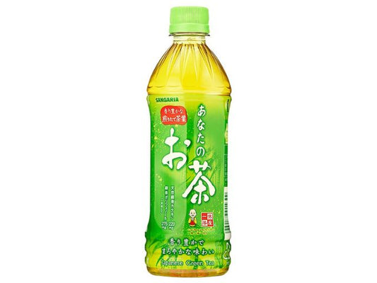 サンガリア あなたのお茶 500ml x24