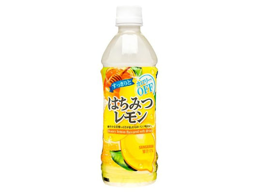 【メーカー取り寄せ品】サンガリア すっきりはちみつレモン Ｐ 500ml x24