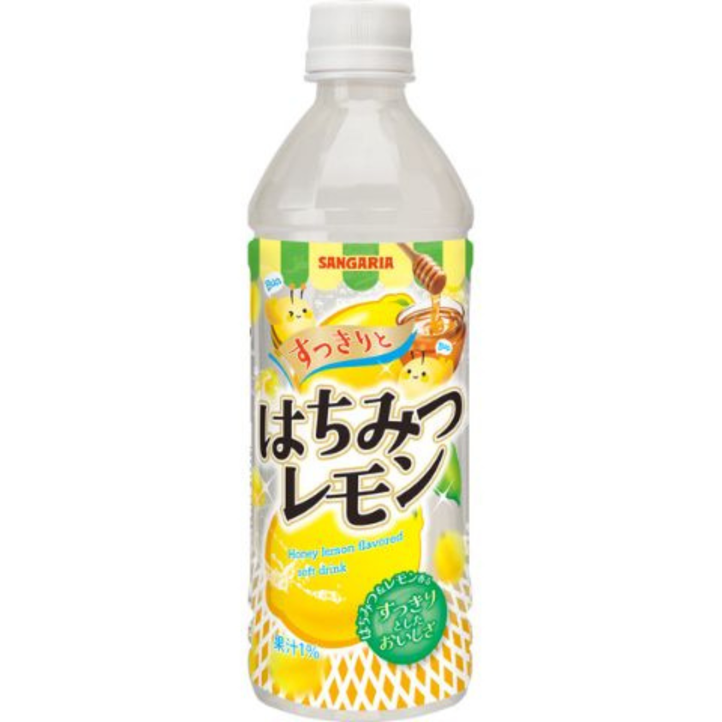【メーカー取り寄せ品】サンガリア すっきりはちみつレモン Ｐ 500ml x24