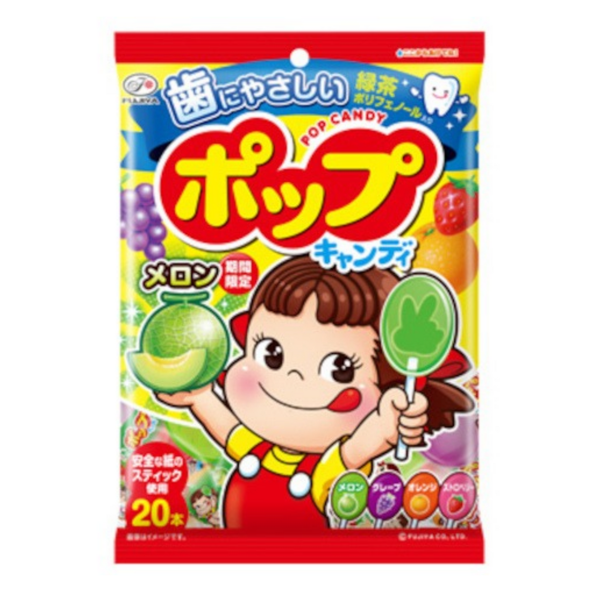 不二家 ポップキャンディ 20本  × 6
