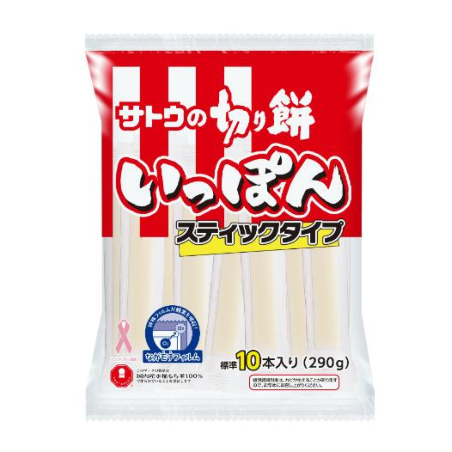 サトウ サトウの切り餅いっぽん 10本入 290g  × 12