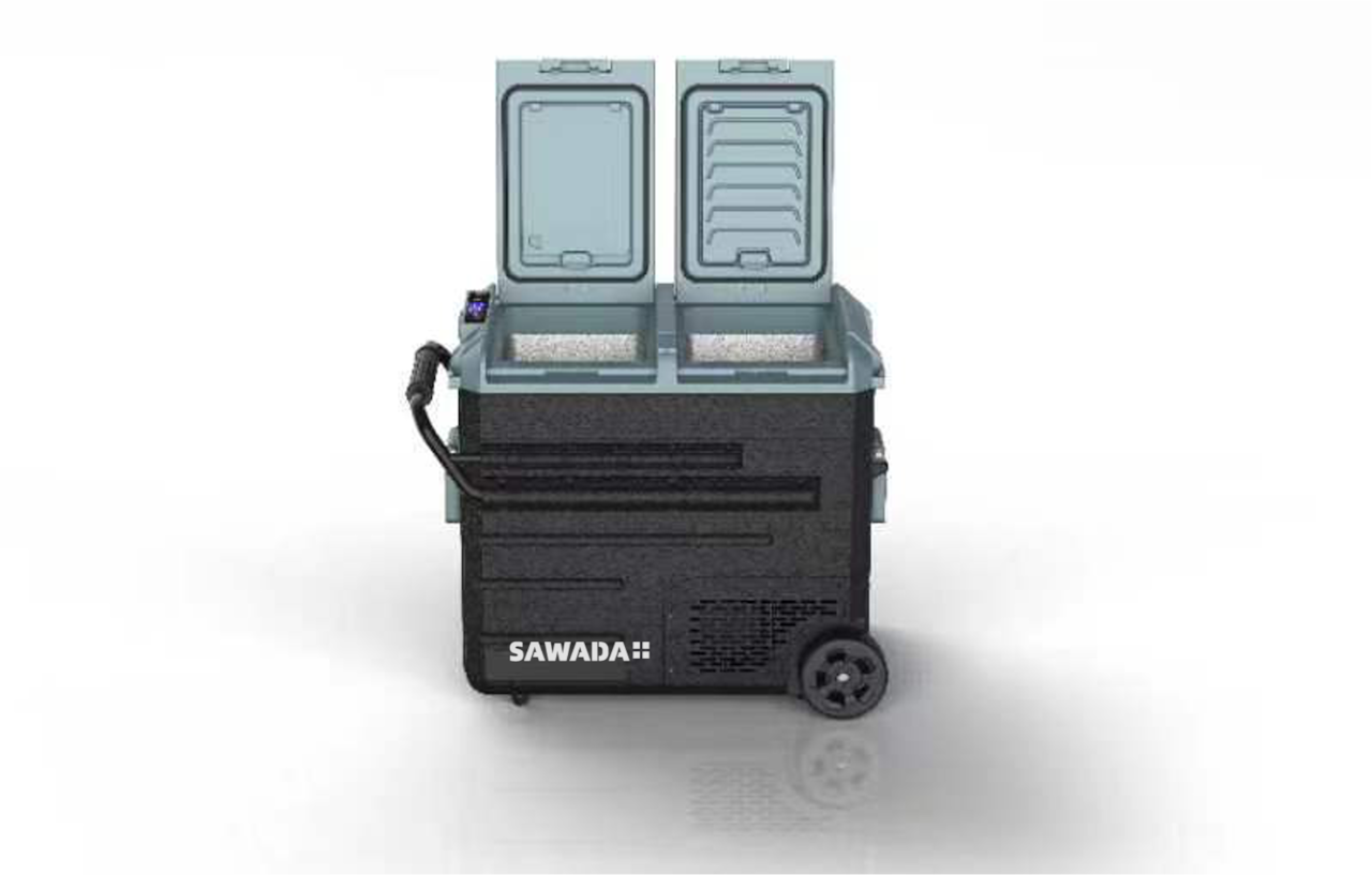 ポータブル冷凍冷蔵庫　40L 　電源タイプ　×1