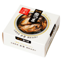 K&K 缶つま 広島県産 かき燻製油漬け 60g  × 6