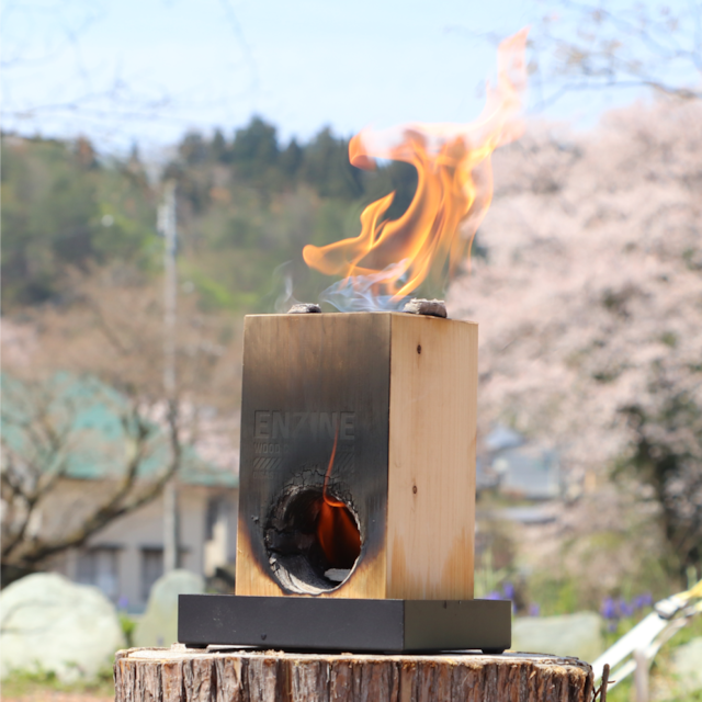 ENZINE ウッドキャンドル　×24個