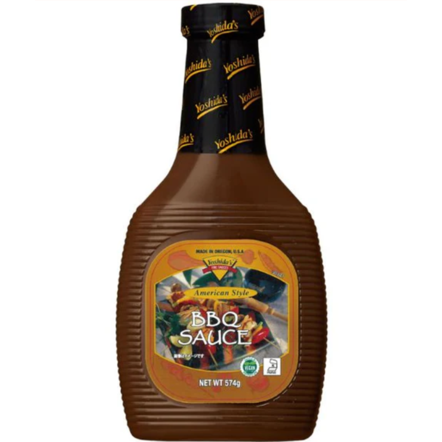 【送料無料】ヨシダBBQソース リテールボトル574g × 12