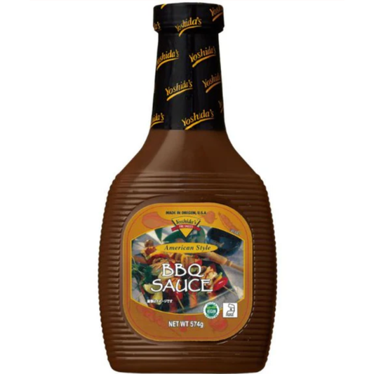 【送料無料】ヨシダBBQソース リテールボトル574g × 12