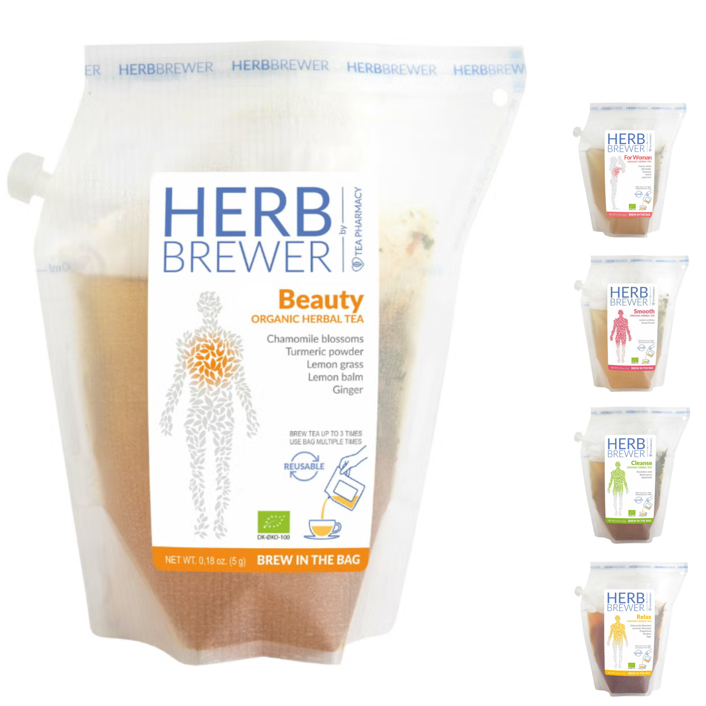 ハーブティー HERB BREWER(ハーブブリューワー) × 7