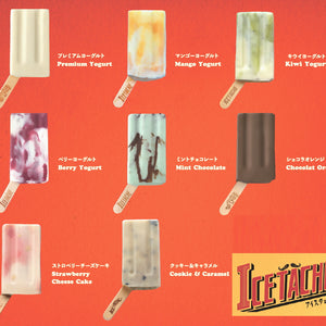 【メーカー直送】フローズンヨーグルトアイス　ICE TACHE 　80ml　8種×各20本　160本セット