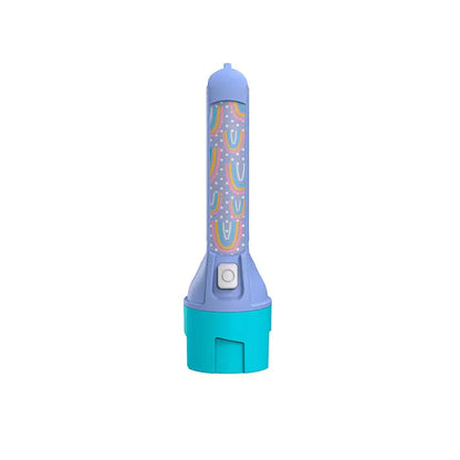 子供用ハンディライト Ledlenser KIDBEAM4 Purple 虹柄