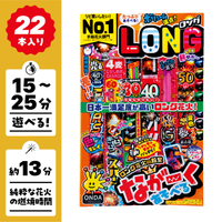 【在庫処分SALE！数量期間限定】手持ち花火 なが～くあそべるロングセットL　×5