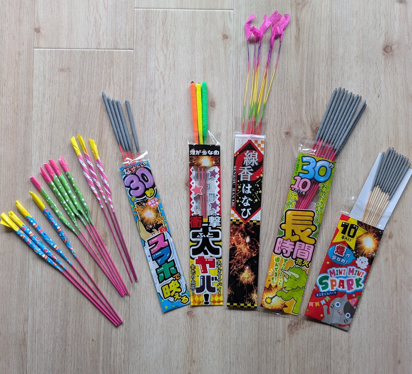【数量限定｜高利益率】 手持ち花火 ましまし手持ちエコ５０本 × 5