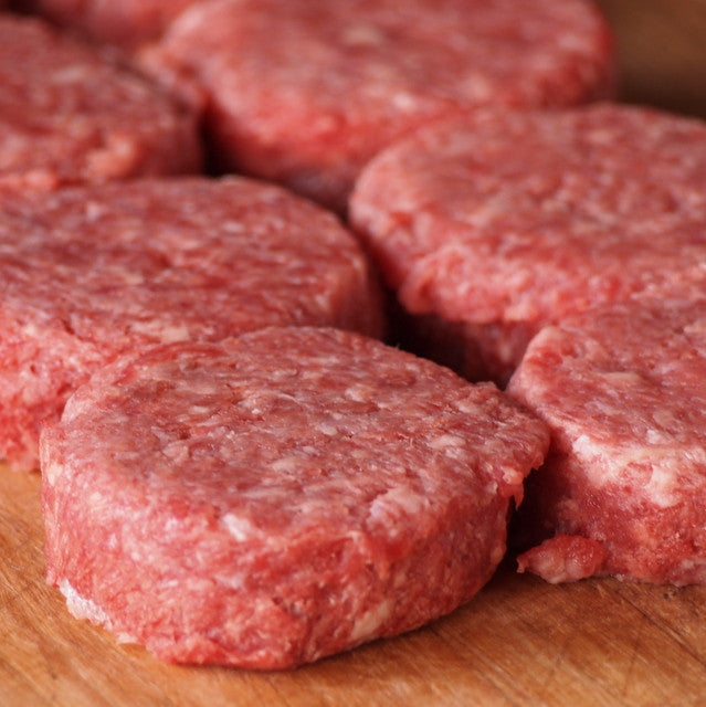 冷凍　ミニ ハンバーガービーフパティ（8個）×18