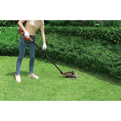 【BLACK＋DECKER】18V 5in1ポールヘッジ ＆芝生バリカン (4.0Ah)