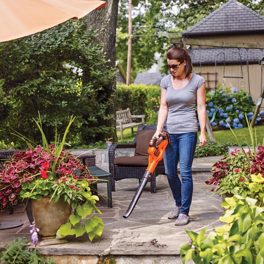 【BLACK＋DECKER】18V コードレス ブロワー (4.0Ah）