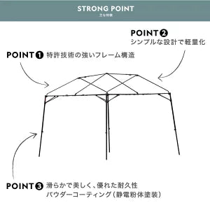 BASE CAMP FM 2630【骨組みのみ】　×2