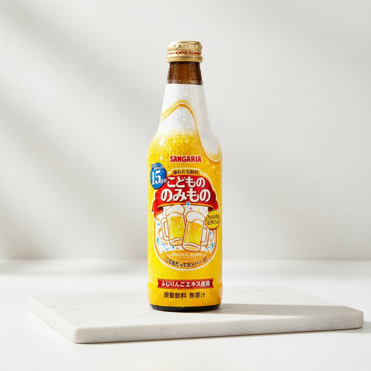 【メーカー取り寄せ品】サンガリア こどもののみもの 瓶 335ml x24
