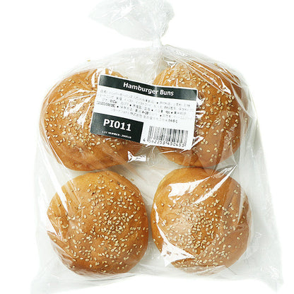 冷凍　ハンバーガー用バンズ（4個）　×20