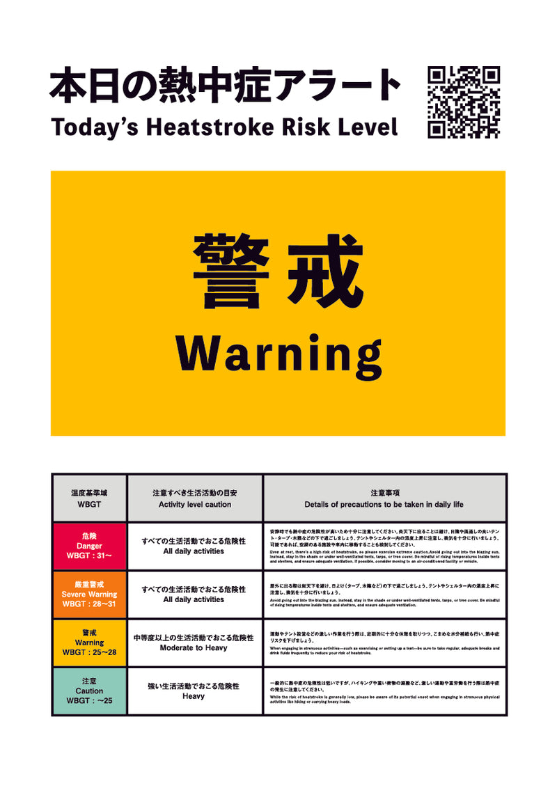 熱中症アラート