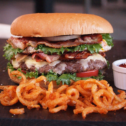 冷凍　特大 ハンバーガー用 バンズ　直径19cm （1個）×20