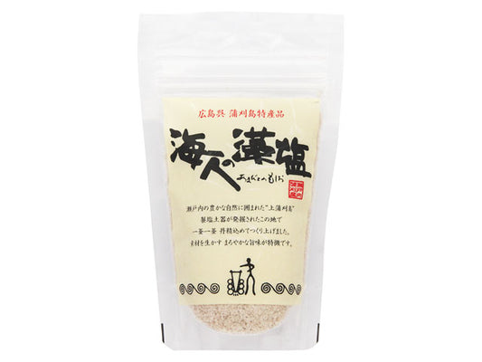 蒲刈物産 海人の藻塩 スタンドパック 100g x10