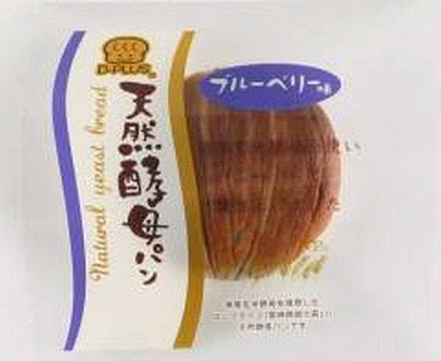 デイプラス 天然酵母パン ブルーベリー味 1個 x12