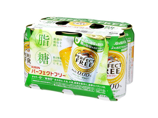 【終売】【メーカー取り寄せ品】キリン パーフェクトフリー1ケース６缶パック( 350mlx6) x4