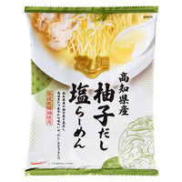【メーカー取り寄せ品】新だし麺 高知県産柚子だし塩ラーメン 102g  × 10