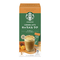 【メーカー取り寄せ品】スターバックス プレミアム ミックス キャラメルラテ(21.5g×4)  × 6