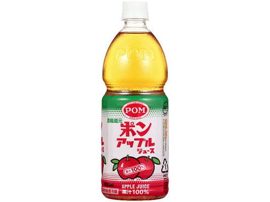 【メーカー取り寄せ品】ＰＯＭ アップルジュース ペット 800ml x6
